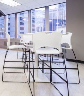 OnCall bar stools, arctic shell OnCall bar stools, arctic shell
