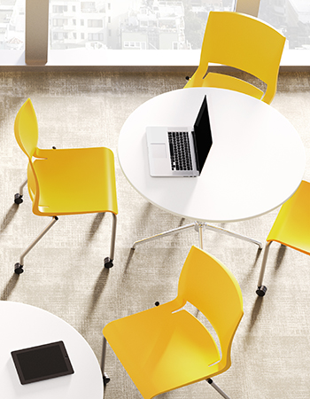 New Rio multipurpose chairs, lemon shell